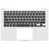 SmartGrade Pro™ - Topcase with keyboard for MacBook Air (Retina, 13-inch, 2019) - True Tone A1933 - Space grey (Backlight included) - UK - QWERTY