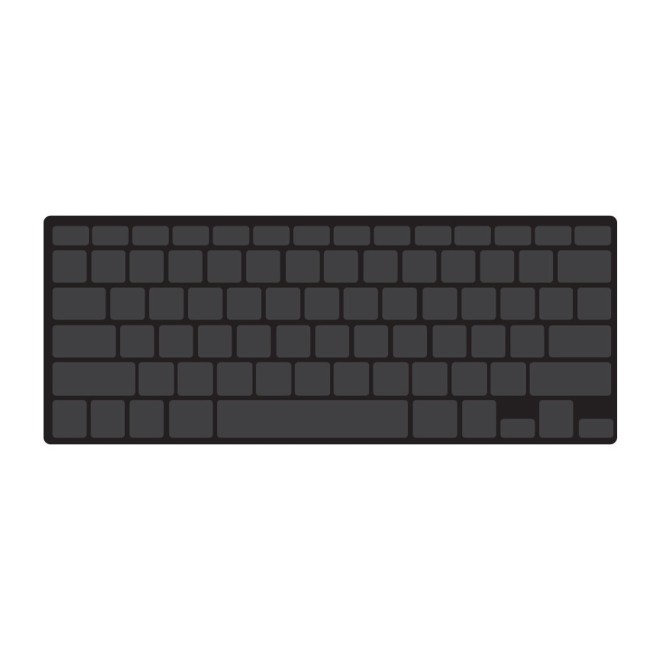 SmartGrade Pro™ - Keyboard for MacBook Air (13-inch, 2017)-MacBook Air (13-inch, 2015)-MacBook Air (13-inch, 2013/2014)-MacBook Air (13-inch, 2012) - A1466 - Backlight included