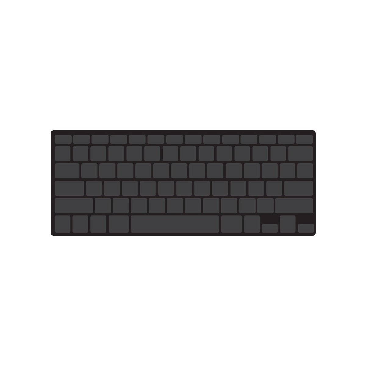 SmartGrade Pro™ - Keyboard for MacBook Air (13-inch, 2017)-MacBook Air (13-inch, 2015)-MacBook Air (13-inch, 2013/2014)-MacBook Air (13-inch, 2012) - A1466 - Backlight included