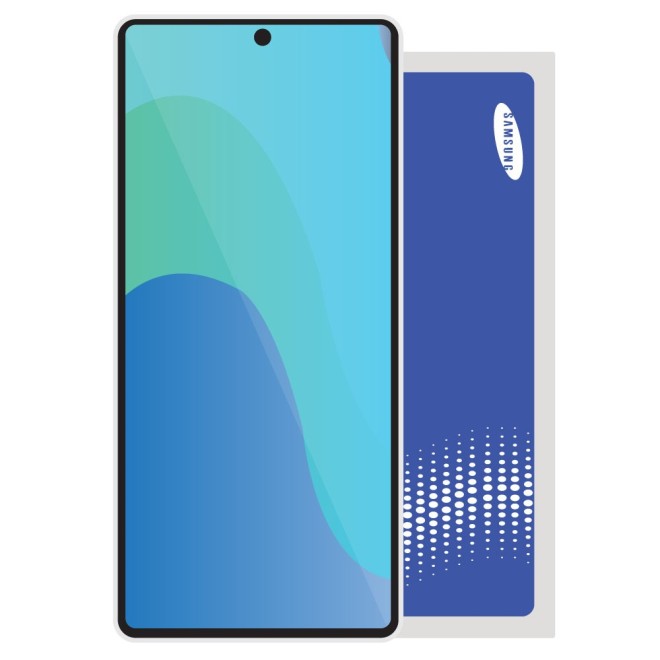 SmartGrade Pro™ - Ecrã do Service Pack para Samsung Galaxy Note 8 (SM-N950F) - Cinzento Orquídea (Bateria não incluída)