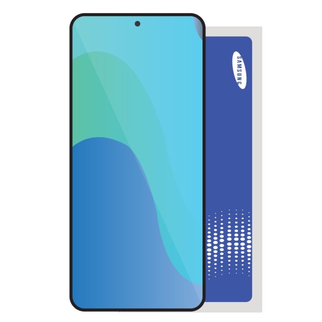 SmartGrade Pro™ - Écran Service Pack pour Samsung Galaxy S10E (SM-G970F) - Bleu prisme (Batterie non incluse)