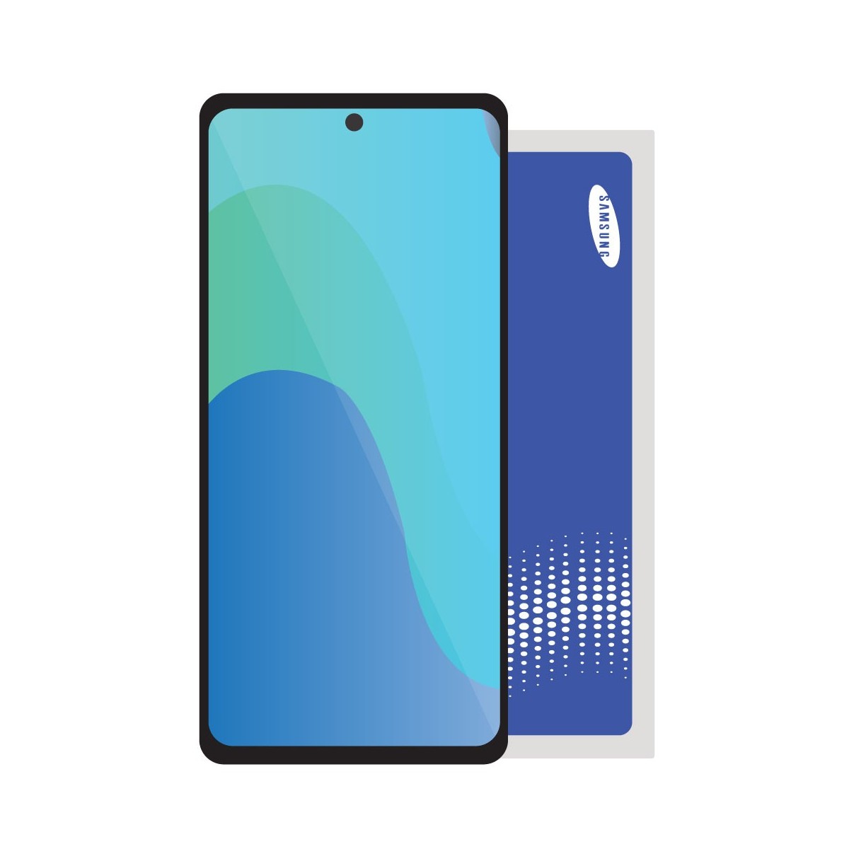 SmartGrade Pro™ - Service Pack screen for Samsung Galaxy A10S 2019 (SM-A107F) - Black (Battery not included)