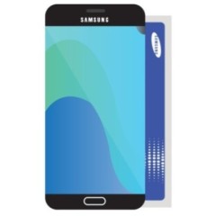 SmartGrade Pro™ - Service Pack screen for Samsung Galaxy J1 2016 (SM-J120F) - Black (Battery not included)