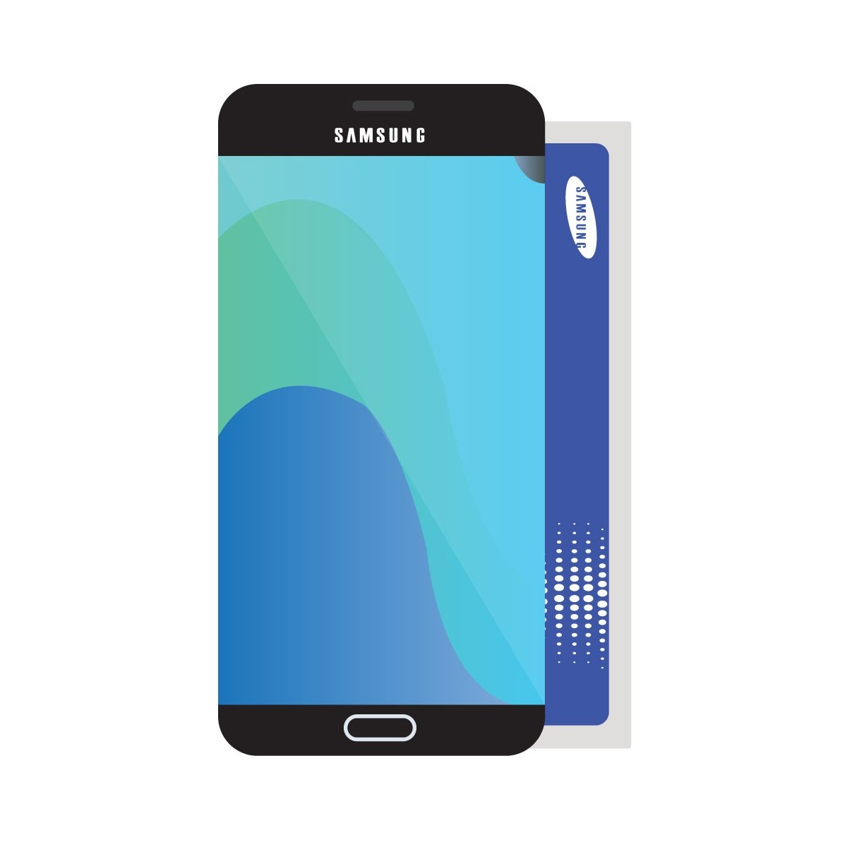 SmartGrade Pro™ - Service Pack screen for Samsung Galaxy J1 2016 (SM-J120F) - White (Battery not included)