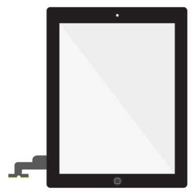 SmartGrade Pro™ - Digitizer d'écran tactile avec assemblage du bouton Home pour iPad 2e - Blanc