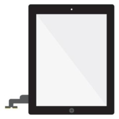 SmartGrade Pro™ - Touch Screen Digitizer with Home Button Assembly for iPad 2 - White