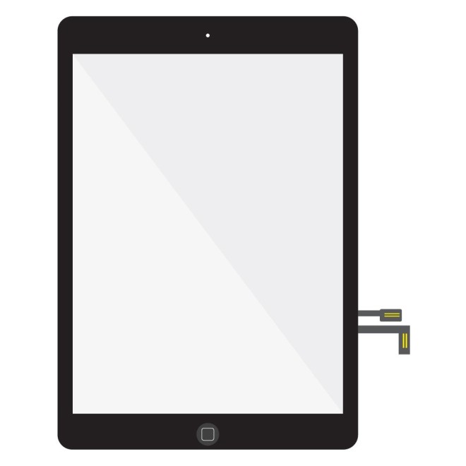 SmartGrade Pro™ - Digitalizador de pantalla táctil con botón de inicio y conjunto de cable flexible para iPad 6 Gen. - Blanco