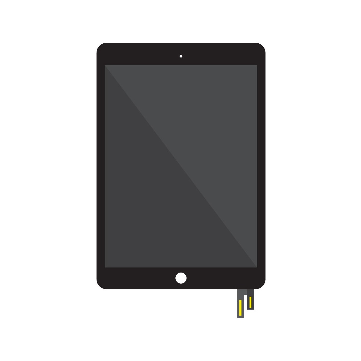 SmartGrade Pro™ - Touch screen Digitizer and LCD Assembly for iPad mini 4 - Black