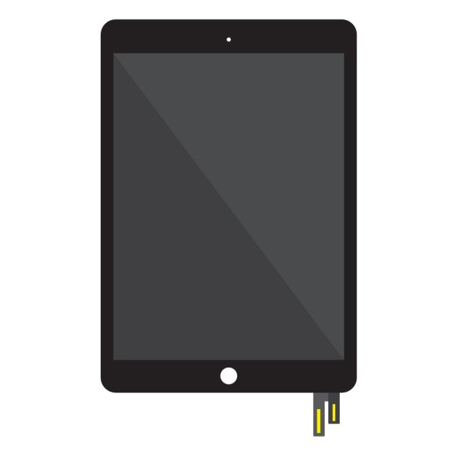 SmartGrade Pro™ - Touch screen Digitizer and LCD Assembly for iPad mini 5 - White