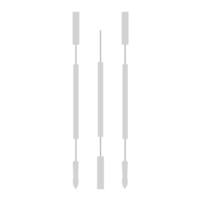 SmartGrade Pro™ - Kit de espátulas metálicas para reparação de telemóveis - conjunto de 3 peças