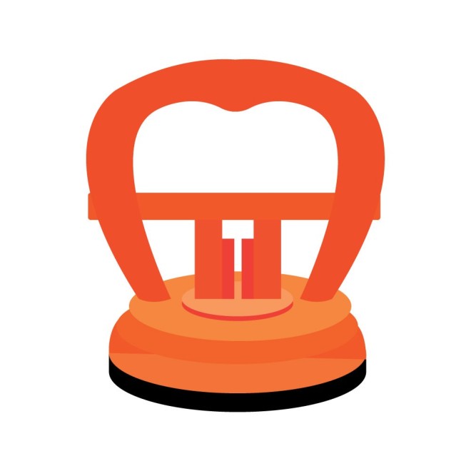 SmartGrade Pro™ - Ventouse orange de 5,7 cm pour la réparation des téléphones portables
