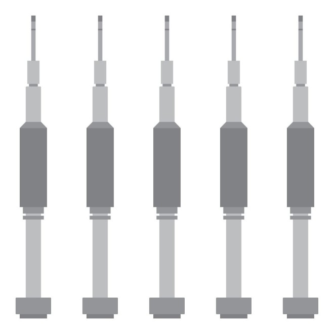 SmartGrade Pro™ - High-precision alloy steel screwdriver kit for mobile phone repair - 5 piece set