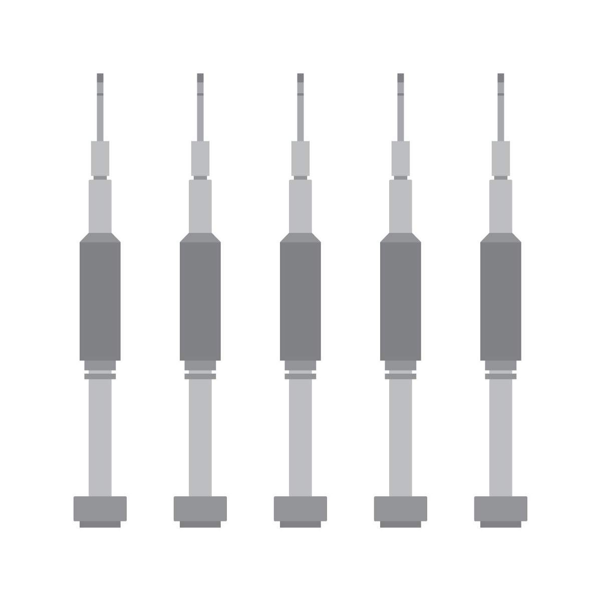 SmartGrade Pro™ - High-precision alloy steel screwdriver kit for mobile phone repair - 5 piece set