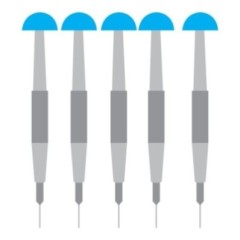 SmartGrade Pro™ - High stength dart head screwdriver kit for mobile phone repair - 5 piece set