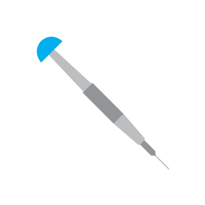 SmartGrade Pro™ - Chave de fendas com cabeça de dardo de alta resistência para reparação de telemóveis - Torx T2