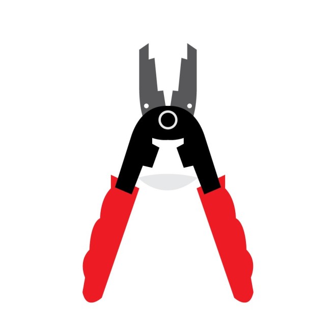 SmartGrade Pro™ - Cutting pliers/ nippers for mobile phone repair - 128mm Mangangese jaw