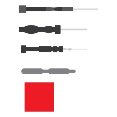 SmartGrade Pro™ - Kit de reparación para la reparación de relojes Apple - Juego de 6 piezas