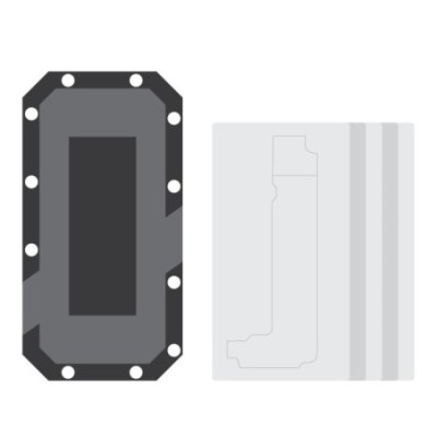 SmartGrade Pro™ - Plantilla de reballing de chasis medio/marco medio para iPhone X - 12 Pro Max - Juego de 8 piezas