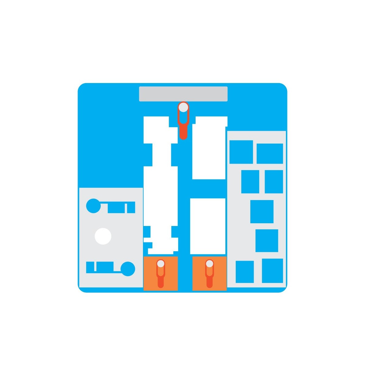 SmartGrade Pro™ - PCB holder for motherboard / logic board repair - A22+