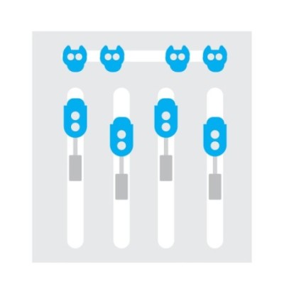 SmartGrade Pro™ - Plantilla de mantenimiento de placas base / placas lógicas para reparación de teléfonos móviles - 4 husillos