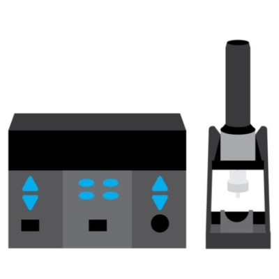 SmartGrade Pro™ - Pistola de aire caliente recta para reparación de teléfonos móviles - 110V