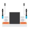 SmartGrade Pro™ - Station de soudure 2 en 1 avec pointes de soudure pour la réparation de téléphones portables - 110V