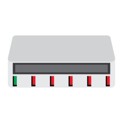 SmartGrade Pro™ - Estación de carga inteligente USB para teléfonos móviles y tabletas - 6 puertos