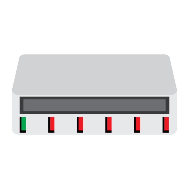 SmartGrade Pro™ - Estación de carga inteligente USB para teléfonos móviles y tabletas - 6 puertos