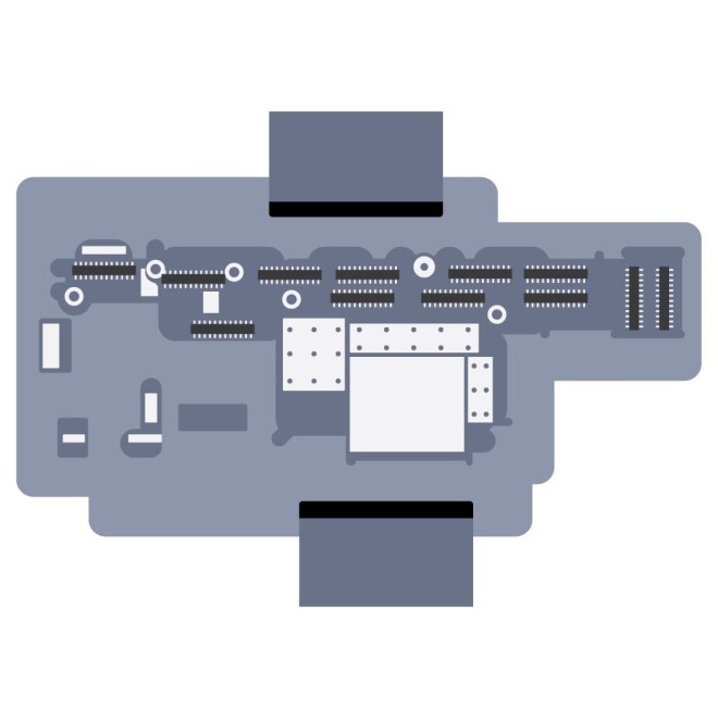 SmartGrade Pro™ - Gabarit de test fonctionnel de carte mère / carte logique de type II pour iPhone X / XS / XS Max