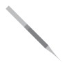 Tungsten steel tweezers for mobile phone repair - Straight tip - Silver