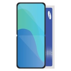 SmartGrade Pro™ - Samsung Pack Inner display for Z Flip 5G (SM-F707) - Mystic Grey (Battery not included - Camera Included)