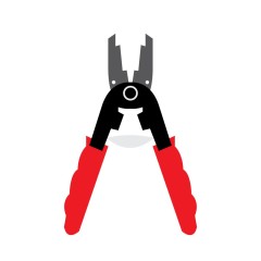 Cutting pliers- nippers for mobile phone repair - 128mm Mangangese jaw