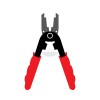 Cutting pliers- nippers for mobile phone repair - 128mm Mangangese jaw