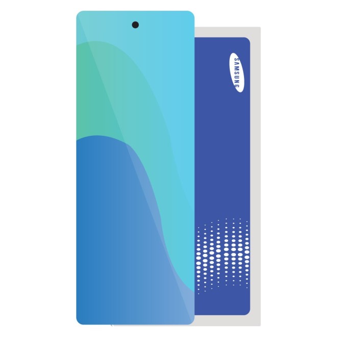 SmartGrade Pro™ - Service Pack Écran extérieur pour Samsung Galaxy Z Fold 4 (SM-F936) - Noir