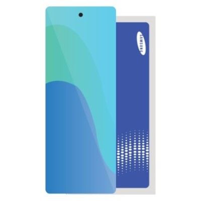 SmartGrade Pro™ - Écran Service Pack pour Samsung Galaxy Fold 5G (SM-F907) - Noir