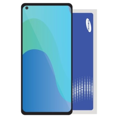 SmartGrade Pro™ - Pantalla Service Pack para Samsung Galaxy Xcover Pro (SM-G715) - Negro