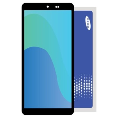 SmartGrade Pro™ - Pantalla Service Pack para Samsung Galaxy Xcover 5 (SM-G525) - Negro