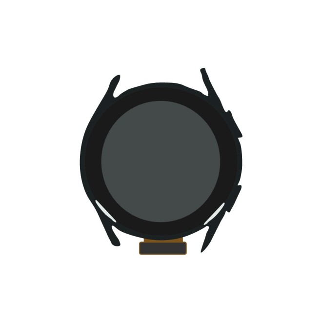 SmartGrade Pro™ - Ecrã do Service Pack para Samsung Watch4 Classic - 46 mm (SM-R890 / SM-R895) - Preto