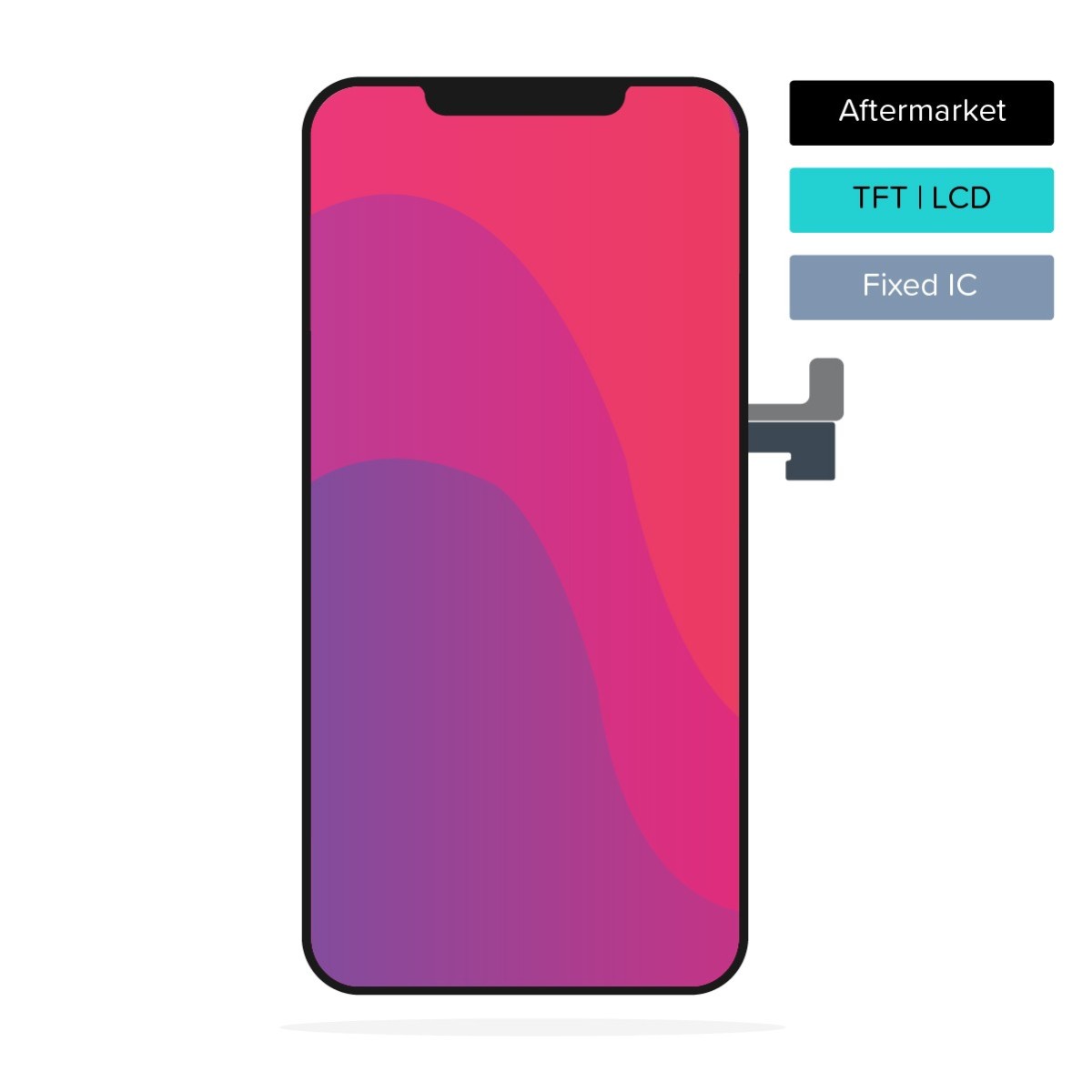 SmartGrade Pro™ - TFT / LCD display  for iPhone 11 - Aftermarket (Fixed IC)