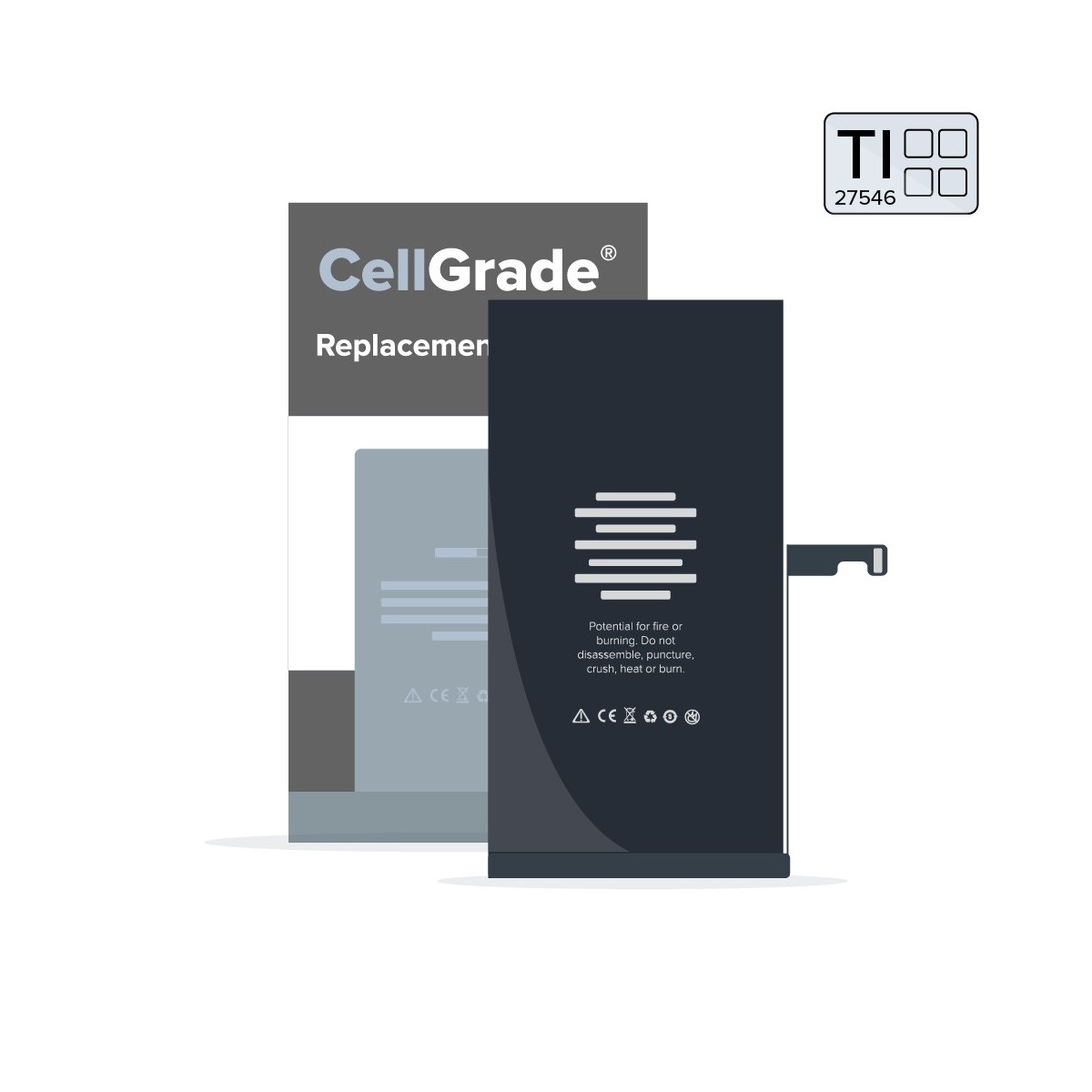 SmartGrade Pro™ - Battery for iPhone 15 Plus (Texas Instruments (TI) 27546)