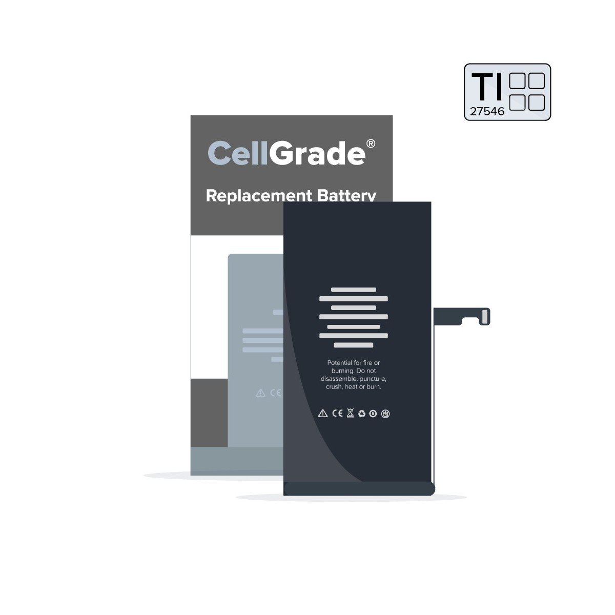 SmartGrade Pro™ - Battery for iPhone 15 (Texas Instruments (TI) 27546)