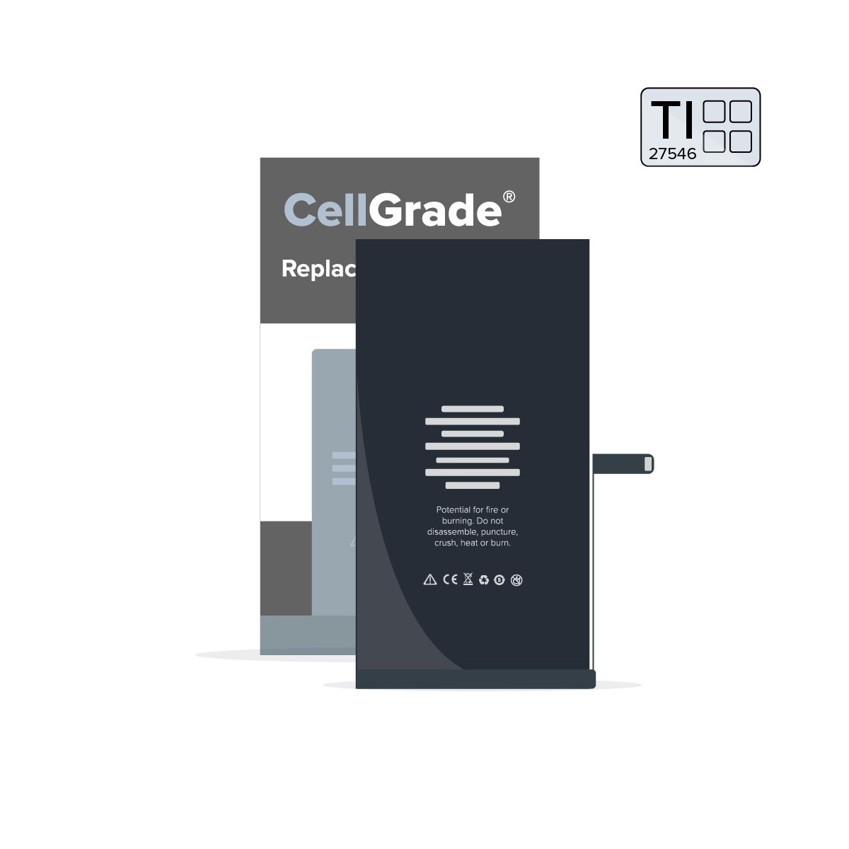 SmartGrade Pro™ - Battery for iPhone 14 Plus (Texas Instruments (TI) 27546)