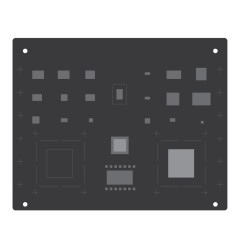 CPU BGA Reballing Stencil For A8-A9-A10-A11