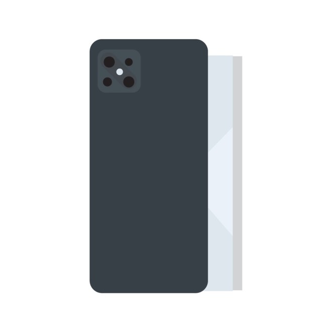 SmartGrade Pro™ - Cubierta trasera para Oppo Find X5 - Negro