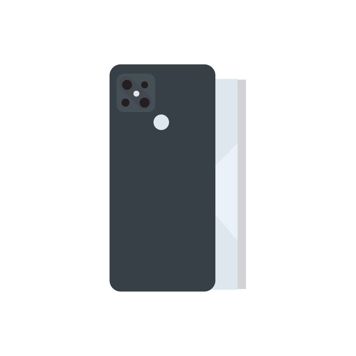 SmartGrade Pro™ - Back cover for Realme C21 - Grey