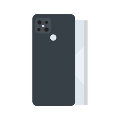 SmartGrade Pro™ - Back cover for Oppo A15 / Oppo A15s - Black