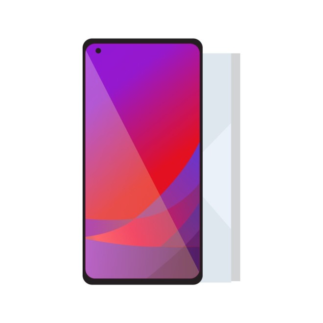 SmartGrade Pro™ - Ecrã completo com moldura para OnePlus 9 Pro / Oppo Find X3 / Oppo Find X3 Pro - Preto estelar