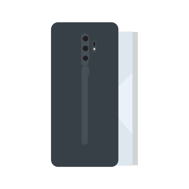 SmartGrade Pro™ - Back cover for OnePlus 7 Pro - Blue