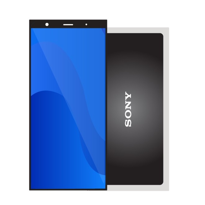 SmartGrade Pro™ - Écran complet avec cadre pour Sony Xperia XZ3