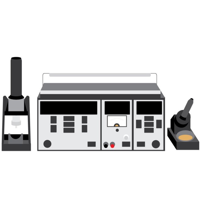 3 in 1 Rework station for motherboard - logic board repair - 110V